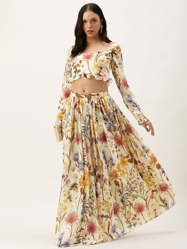 Women Printed Georgette Co-Ords