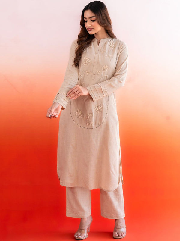 Embroidered Top & Trousers Co-Ords
